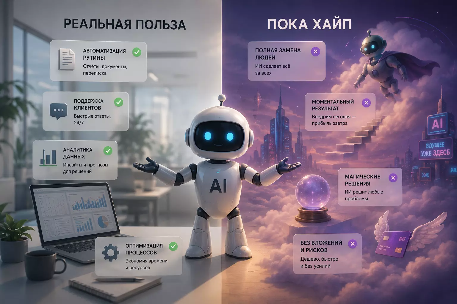 ИИ-агенты в бизнесе: где они реально работают, а где пока хайп